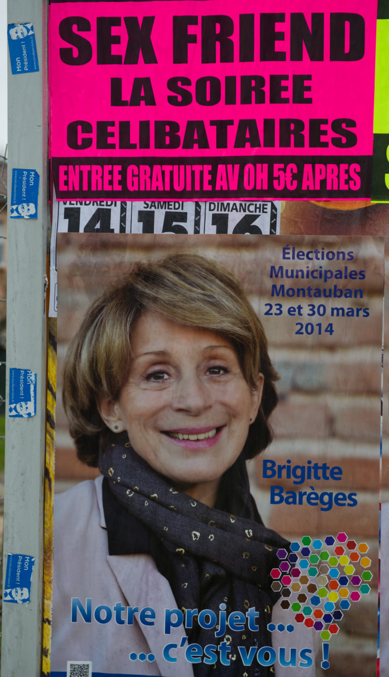 Affiches Brigitte Barèges - Montauban- Photo : isabelle GABRIELI